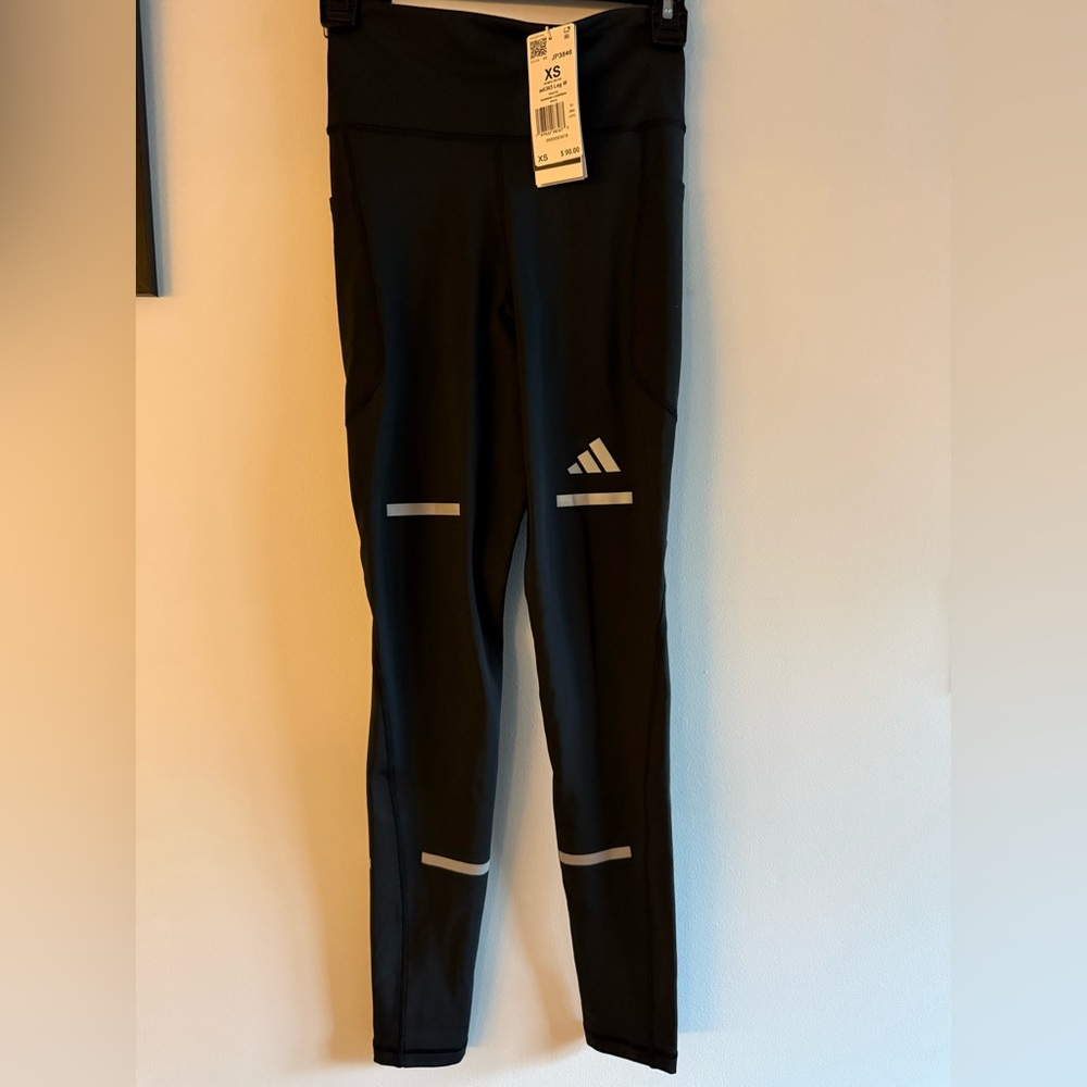 Adidas Womens Black Running Leggings